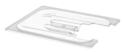Couvercle Gastronorme encoche pour thermoplongeur 222997 GN 1/2 Transparent 265x325 mm - Hendi