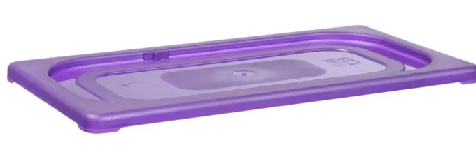 Couvercle Gastronorme violet GN 1/3 Violet 325x176 mm - Hendi