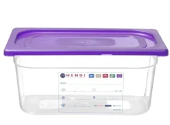 Couvercle Gastronorme violet GN 1/1 Violet 530x325 mm - Hendi