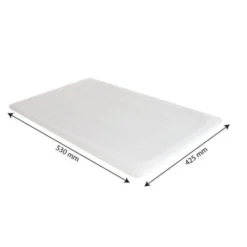 Couvercle pour bac Gastronorme GN 1/1 - transparent - Gilac