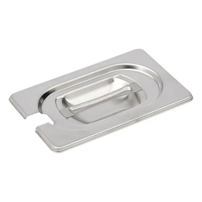 Couvercle pour Bac Inox avec Encoche GN 1/9 - Gastro M