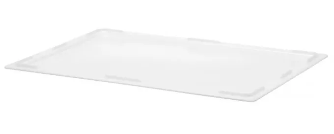 Couvercle pour bac à pâtons pour pizza GN 1/1, GN 1/1, Blanc, 530x325x(H)20mm - Hendi