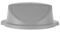 Couvercle Poussoir pour Poubelle Ronde AmerBox 691038 Gris 580x(H)190mm - Hendi