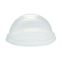 Couvercles Écologiques Compostables avec Trou - Pour Gobelets GH014 et GH015 - Vegware