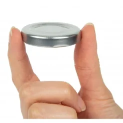 Couvercles Métal pour Mini Bouteilles de Lait - Lot de 18 - Artis