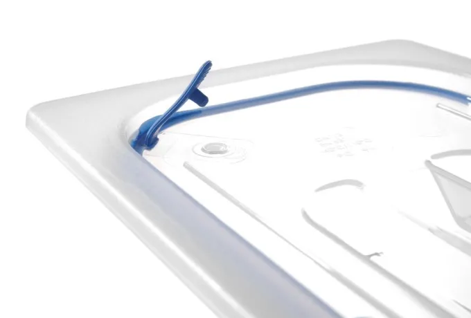 Couvercles pour bacs GN en polypropylène avec fermeture hermétique GN 1/9 176x108 mm - Hendi