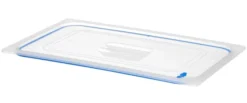 Couvercles pour bacs GN en polypropylène avec fermeture hermétique GN 1/3 Transparent 325x176 mm - Hendi