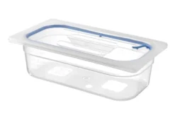 Couvercles pour bacs GN en polypropylène avec fermeture hermétique GN 1/3 Transparent 325x176 mm - Hendi