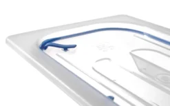 Couvercles pour bacs GN en polypropylène avec fermeture hermétique GN 1/3 Transparent 325x176 mm - Hendi
