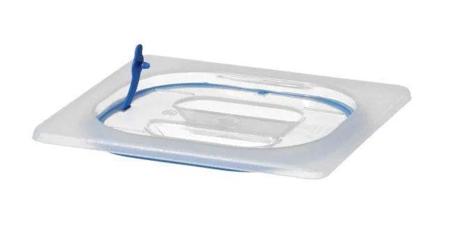 Couvercles pour bacs GN en polypropylène avec fermeture hermétique GN 1/6 176x162 mm - Hendi