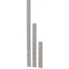 Crémaillère inox pour étagère murale 600mm