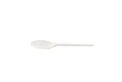 Cuillère blanche CPLA 16,8 cm - 1500 unités - Betik
