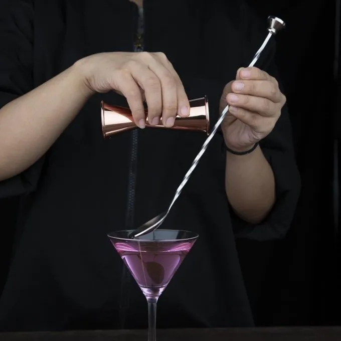 Cuillère à cocktail professionnelle 290 mm - Olympia