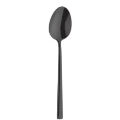 Cuillère à Dessert METROPOLE Noire - Lot de 12 - Amefa