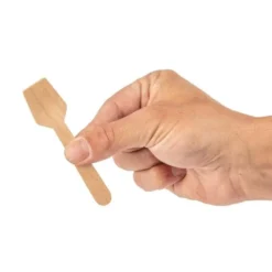 Cuillère à Glace en Bois 96 mm Lot de 100 - Fiesta