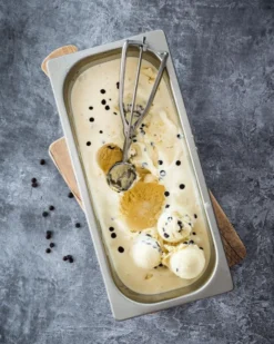 Cuillère à Glace Professionnelle - L 225 mm Ø 45 mm - Was Germany