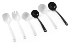 Cuillère à salade Blanc 305x65 mm - Hendi