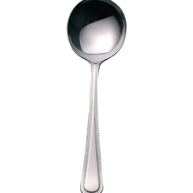 Cuillère à soupe ronde 172 mm Bead Lot de 12 Olympia