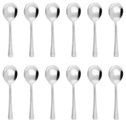 Cuillère à Soupe Ronde 172 mm Harley Lot de 12 Olympia