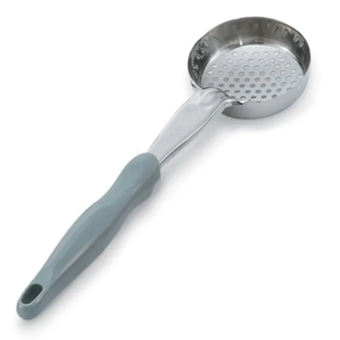 Cuillère Spoodle® Ronde Perforée Couleur Gris Ø 8,2 cm - Pujadas