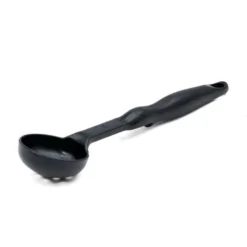 Cuillère Spoodle Ronde Perforée Noire en Nylon 88 ml - Pujadas