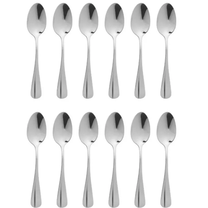 Cuillère à thé 135 mm Olympia Baguette - Lot de 12