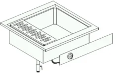 Cuiseur à Pâtes Electrique Encastrable - 28 L - Combisteel