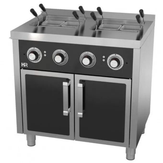 Cuiseur à Pâtes Electrique 2x25 Litres Série 600 sur Placard - Hr Fainca