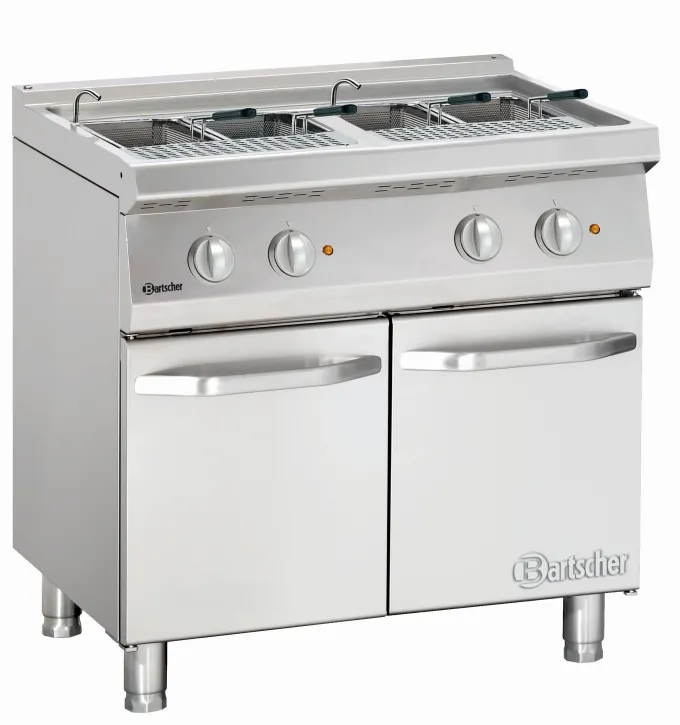 Cuiseur à Pâtes Professionnel Électrique 2 cuves - 700 - 2x24L - Bartscher