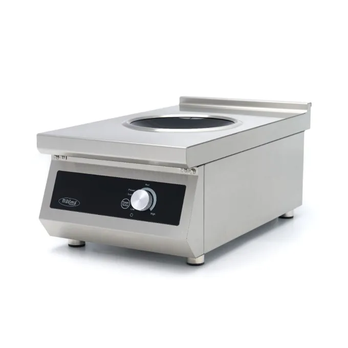 Cuiseur Wok à Induction 700 – Ø28 cm – 5000 W - Maxima