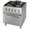 Cuisinière Premium Gaz - 4 Brûleurs - avec Four - Prof. 90 cm - Maxima