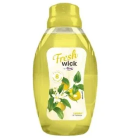 Desodorisant Flacon 2en 1 meche pro 375ml citron - Lot de 5 Colis de 12 - Prodifa