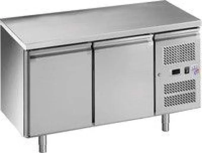 DESSERTE REFRIGEREE INOX AVEC ROULETTES -2/+8°C GAZ R600A - L2G