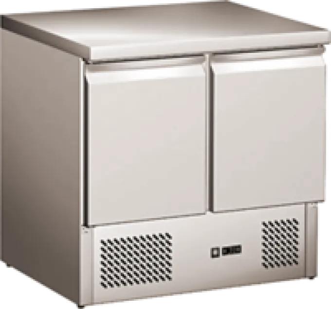 DESSERTE REFRIGEREE INOX CENTRALE +2/+8°C - S901S/STOP