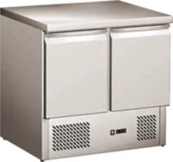 DESSERTE REFRIGEREE INOX CENTRALE +2/+8°C - S901S/STOP