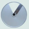Disque Eminceur E14 - 14 mm pour Coupe-légumes - en acier inoxydable et aluminium - Support inclus - SKYMSEN