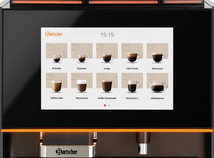 Distributeur Automatique de Café KV2 Topping - Bartscher