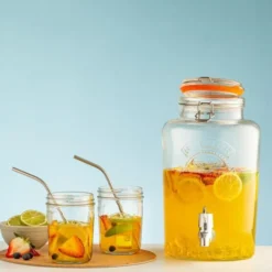 Distributeur de Boissons 5 Litres avec Couvercle à Clip - Kilner