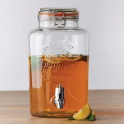 Distributeur de Boissons 5 Litres avec Couvercle à Clip - Kilner
