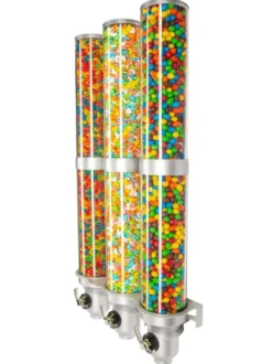 Distributeur de Bonbons - 3 Cylindres - 465 x 155 x 950 mm - IDM