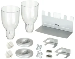 Distributeur de Céréales/Aliments Secs Double - 2 x 3,5 L - Bartscher