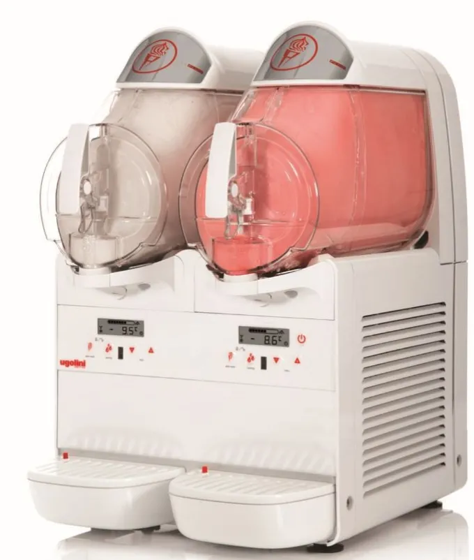 Distributeur de Desserts Glacés MINIGELPLUS 2 x 6 Litres - Ugolini