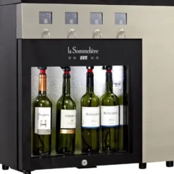 Distributeur de Vin au Verre 4 Tirages DVV4SSE - La Sommelière