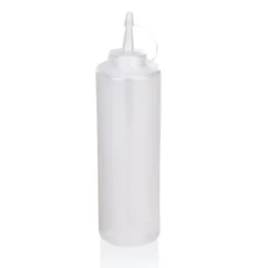 Distributeur à sauce en Polyéthylène transparent H 245 mm Ø 70 mm - Lot de 6 - Was Germany