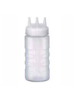 Distributeur à Sauce à Pression Triple 710 ml - Pujadas