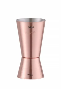 Doseur 25/50 ml, BarUp, Cuivre, Ø42x(H)86mm - Hendi
