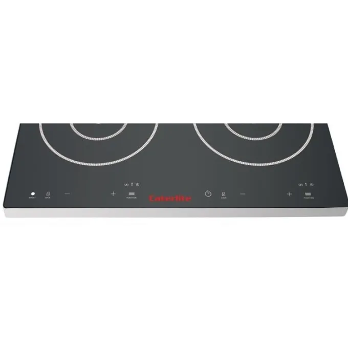 Double Plaque de Cuisson Induction à Commande Tactile 3kW - Caterlite
