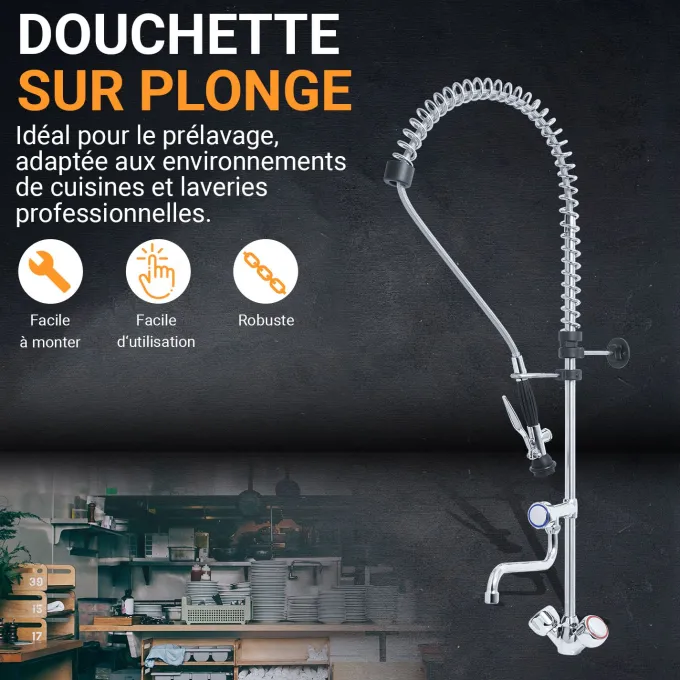 DOUCHETTE EC/EF SUR PLONGE MONOTROU-L2G