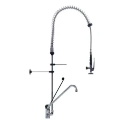 Douchette mélangeuse avec robinet orientable -monotrou