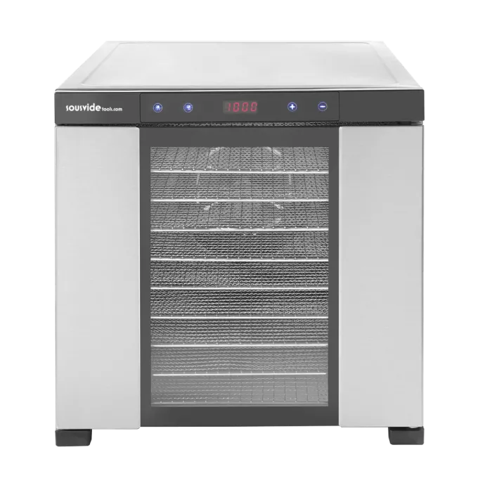 Déshydrateur Alimentaire 10 Plateaux Acier Inoxydable - SousVideTools